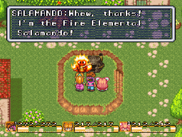 After rescuing him from a plot to create a tropical resort...in the arctic. 