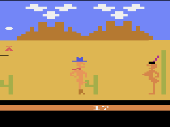 After running into an invisible cactus.