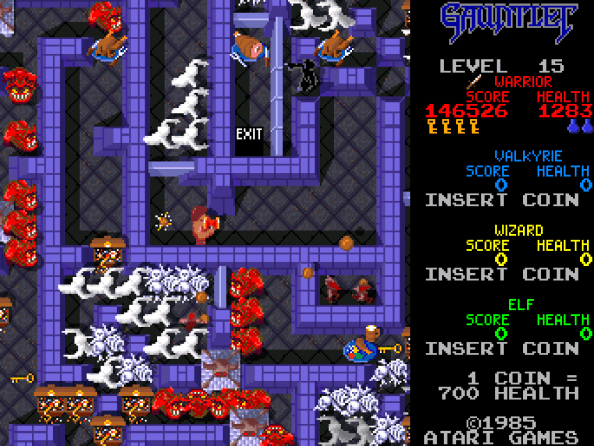 I swear I went through this level about twenty times, each with a slightly different variation on the maze.