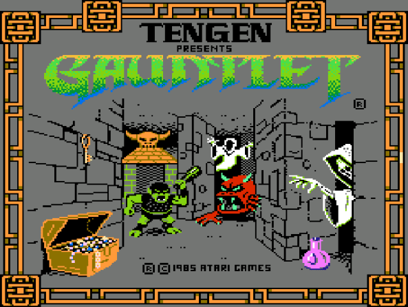 As none of my screenshots from the Sega version seemed to take, you get this title screen.