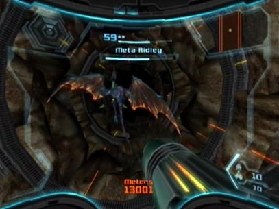 Explain how a monster that, in 8 bits, looked like a demon child with down syndrome turns into a creature that Samus can only smite Gandalf-style. 