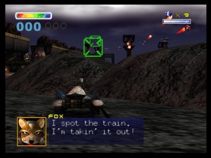 Because why would you attack a train with a vehicle that can travel at mach-3 and shoot lasers and bombs when you could follow it at 10 mph and fire bullets?