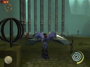 These things. They matter. Apparently. Also, watch Raziel float like a plastic action figure! No Deku leaf required!