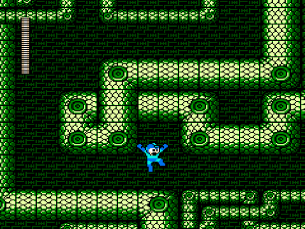 The series employs many rooms shaped like this because you damn well better start from the far left side of the screen!