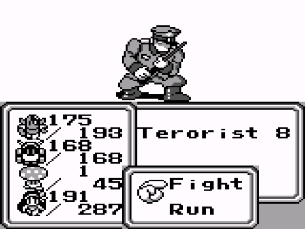 1991: Discouraged from invading real countries, the Axis powers reunite to invade fantasy characters' digestive tracts.