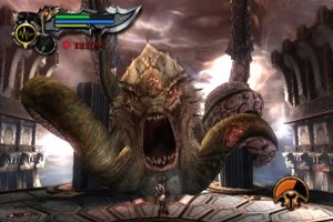 FIghting the Kraken in his natural habitat...the sky! Because Greek myth doesn't have flying monsters? 