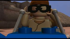 Special Ed...momma dropped him on his head...now he's not so bright, instead...he stars in the Phantom Menace.