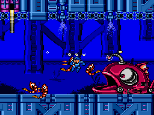 FIsh Mega Man Wily Wars