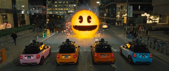 Pixels Pac Man Cars
