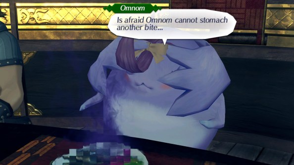 Xenoblade Mythra Cooking Blurred